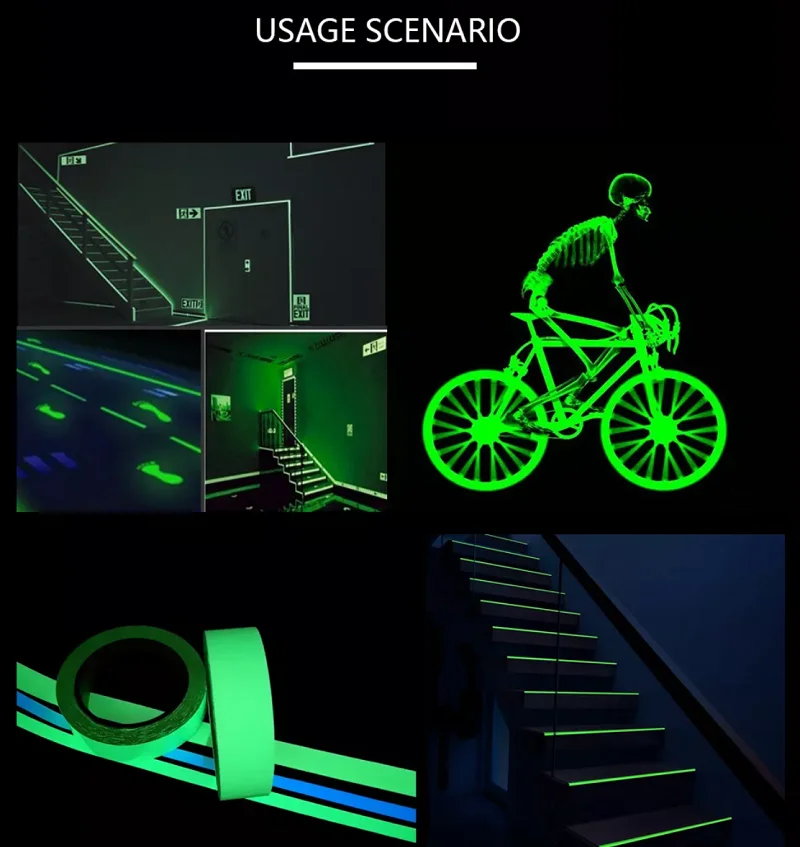 Рисунок 6 - Светящиеся Зеленые флуоресцентные