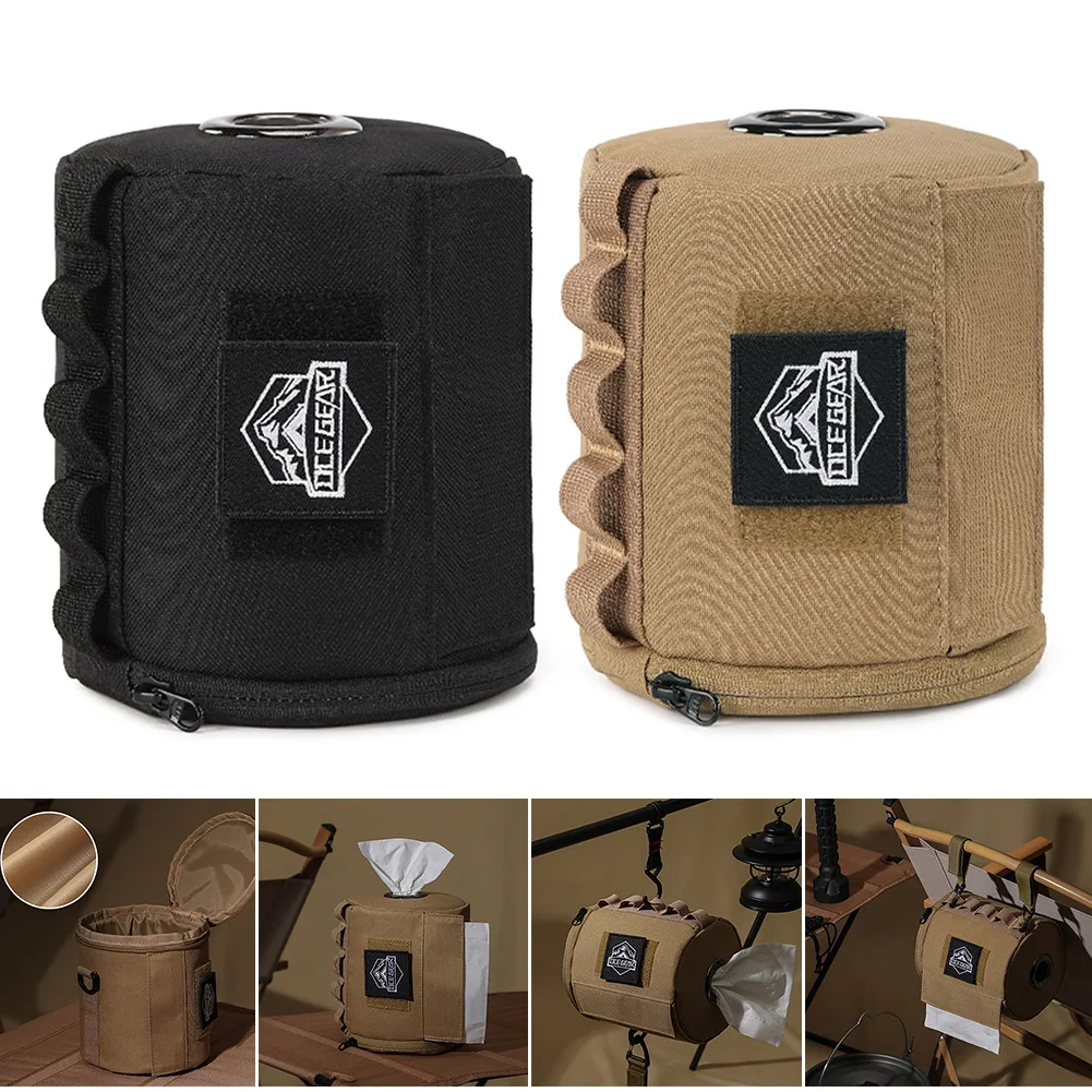 

Roll Paper Storage Bag Portable Roll Paper Storage Holder Polyester Waterproof Napkin Holder for Picnic Camping Hiking