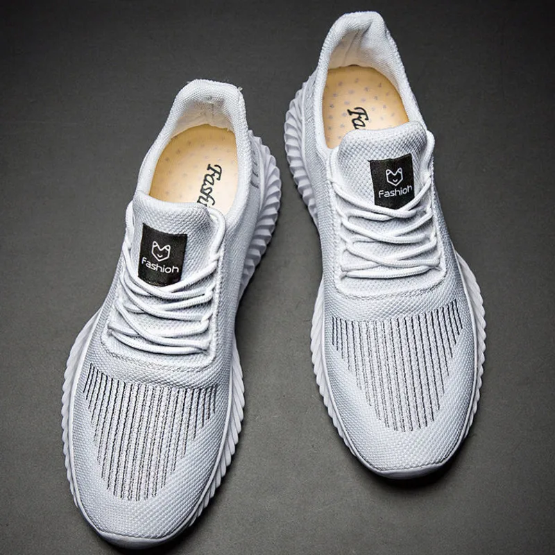 

2022 New Summer Breathable Men's Shoes White Shoes Korean Fashion Shoes Men's Versatile Sports Shoes Casual Shoes