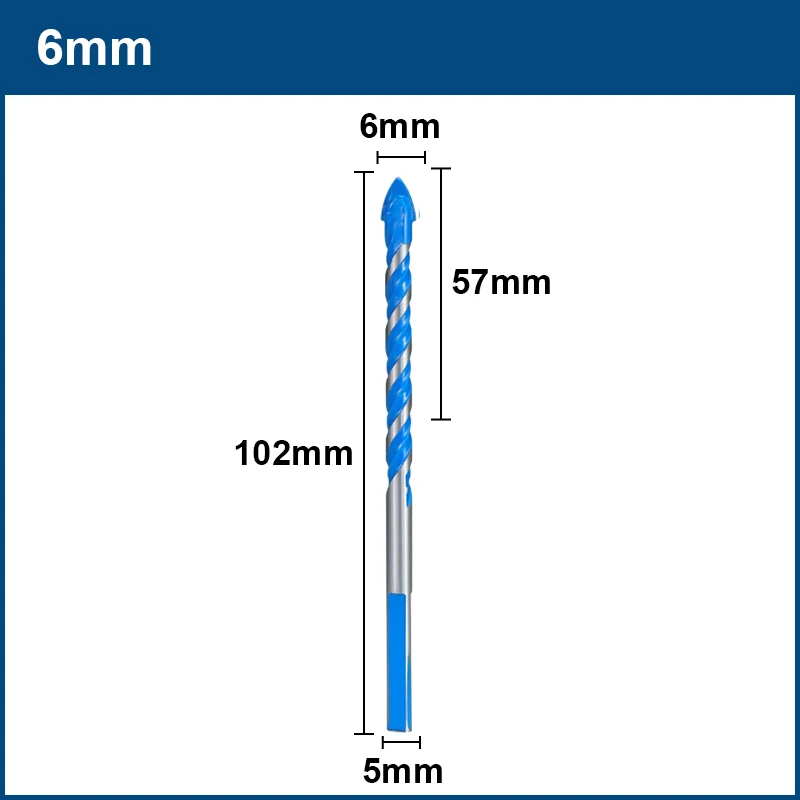 

XCAN Сверло из цементированного карбида 3/4/5/6/8/12 мм