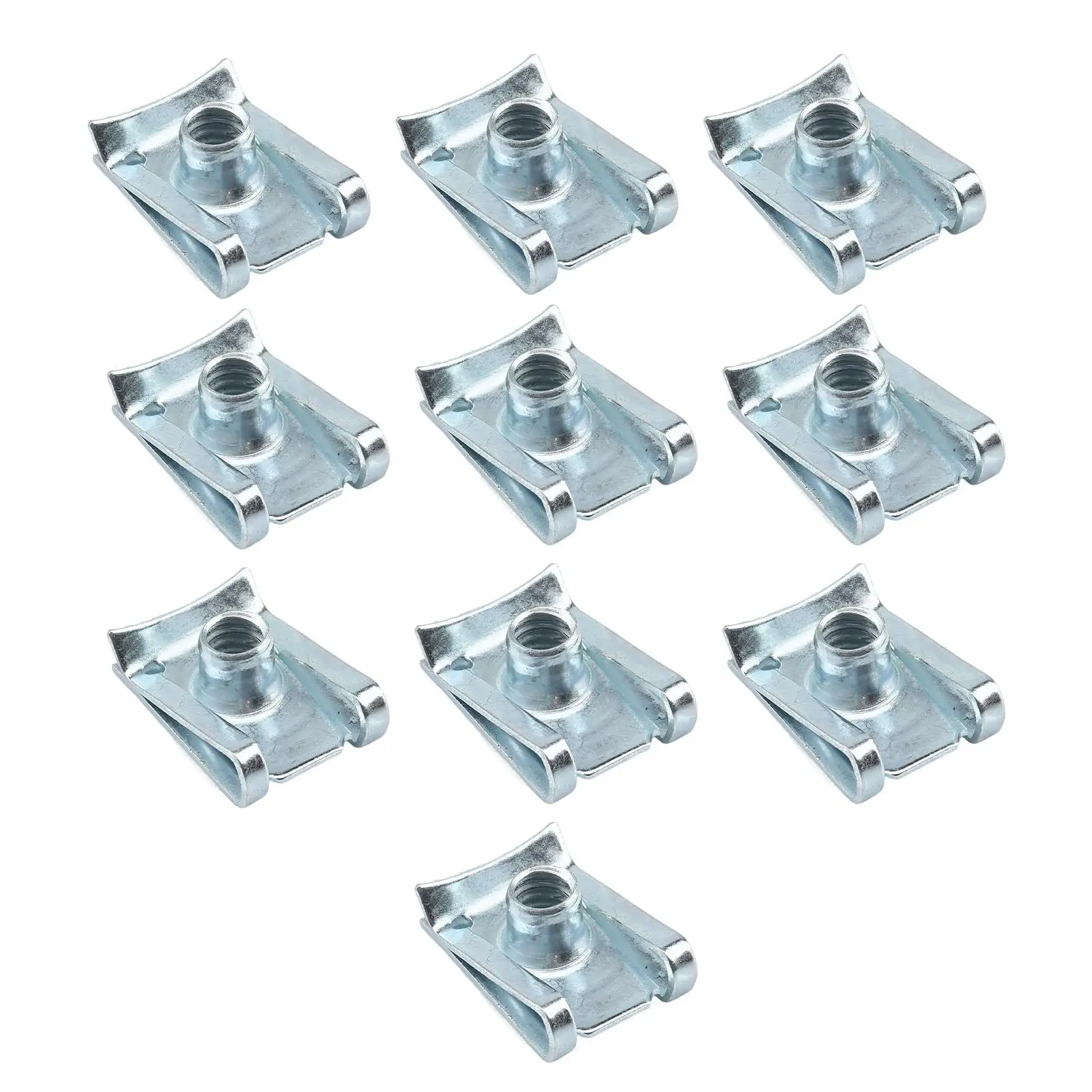 

10x M6 U-образный зажим, Набор сменных U-образных гаек для дверной панели