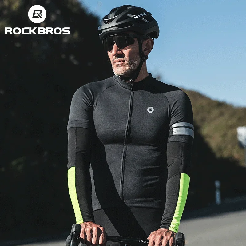 ROCKBROS осень-зима велосипедные рукава ноги