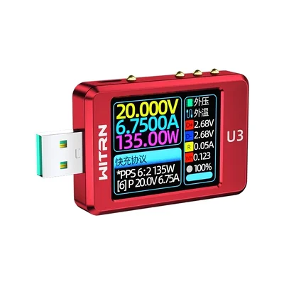 

WITRN USB-тестер U3 Huo Guang Shu