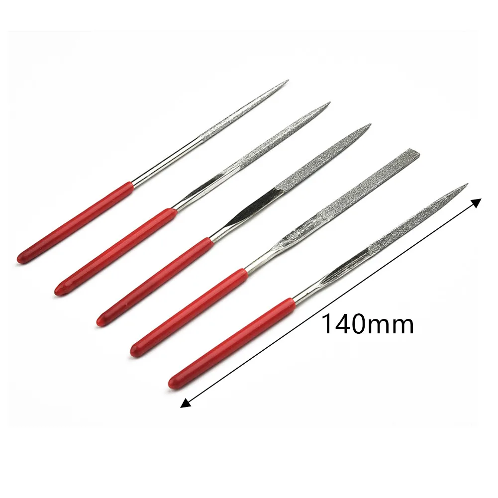 

Ceramic Glass Needle Files 5pcs Set Wood Carving Craft Metal Jeweler Diamond Gadget Pack Useful Parts Accessory