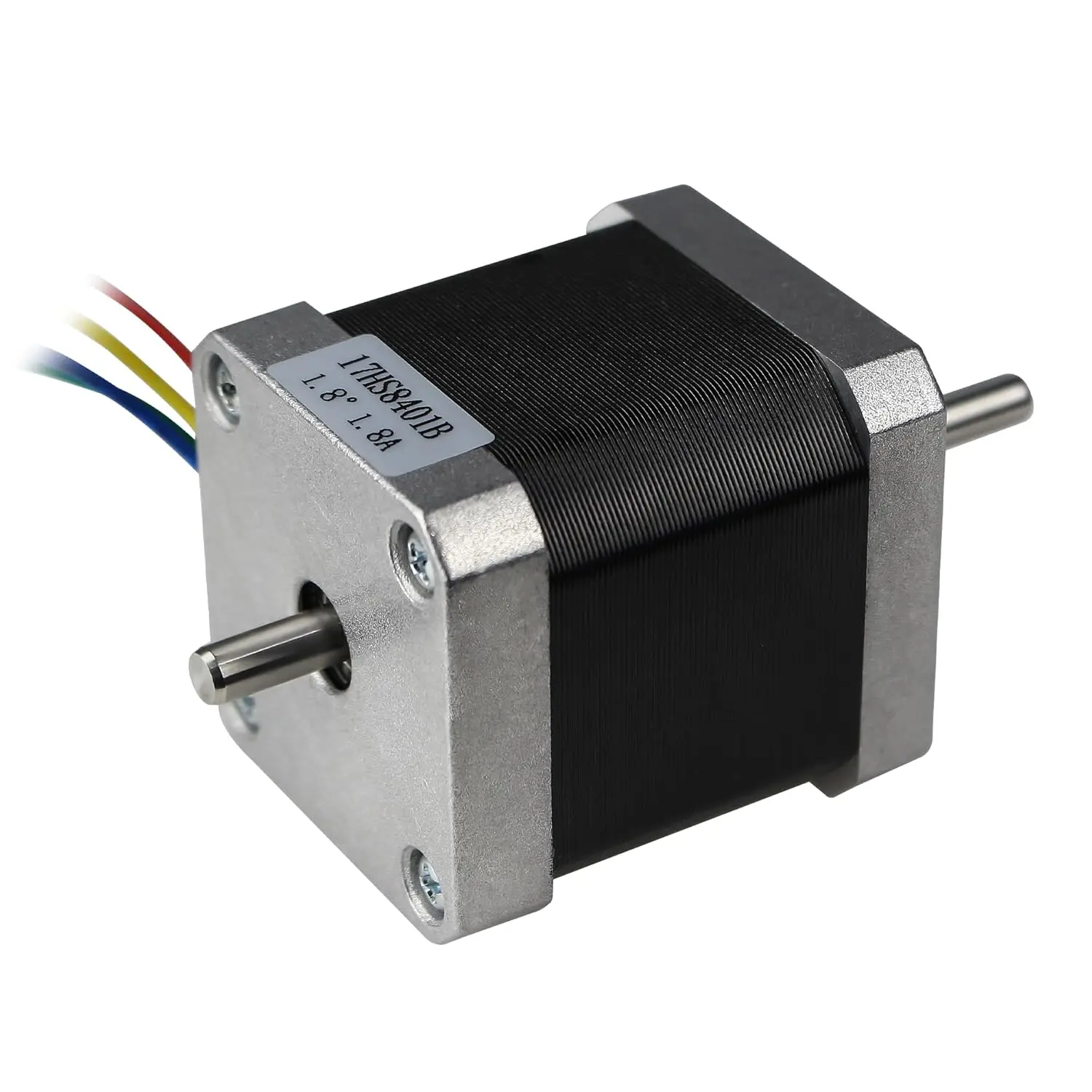 17HS8401 Nema17 Шаговый двигатель 2-фазный гибридный 1,8 А 48 мм 78 унций-дюйм 52 Н.см Крутящий момент 1,8 градусов для станков с ЧПУ 3D-принтеры