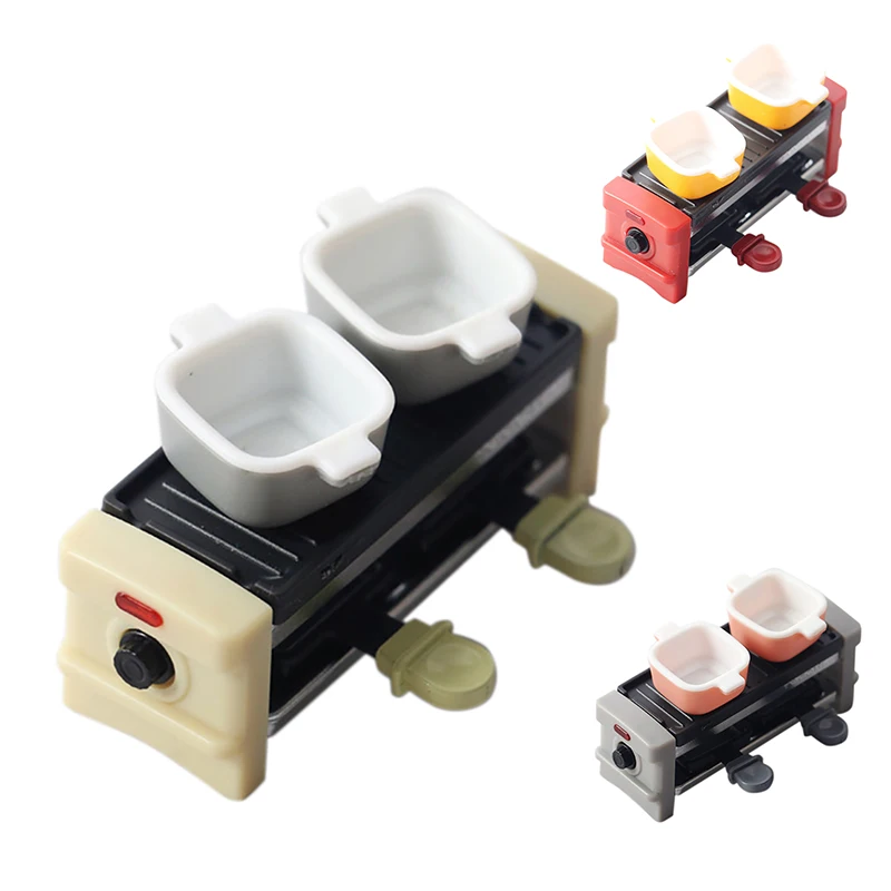 

1:12 миниатюрная мебель для кукольного домика гриль-гриль модель обжарочная печь двор барбекю аксессуары для кукольного домика