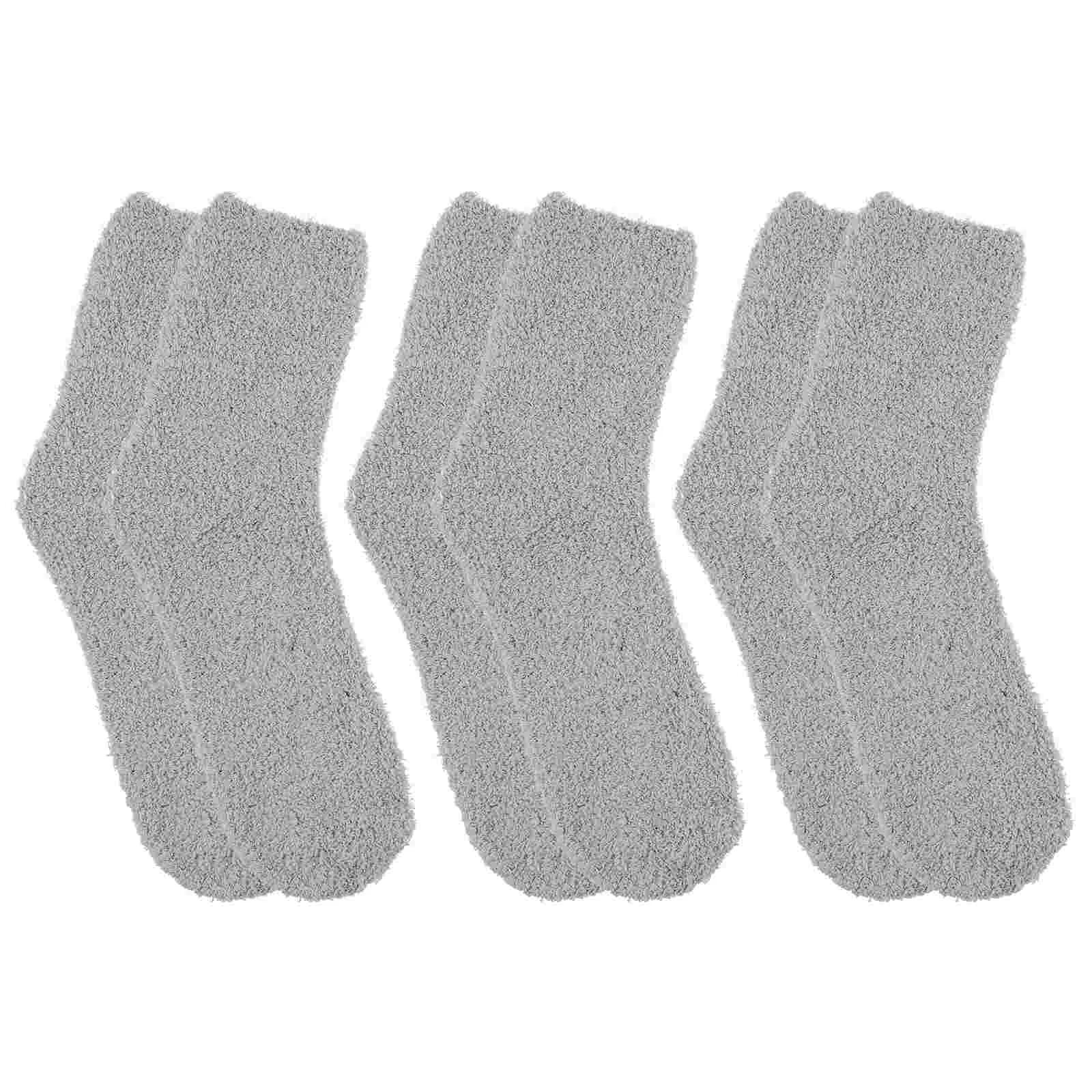 

Pantuflas Para Hombres Warm Stocking Men Sleep Socks Sleeping Slipper Winter Room Man Thermal