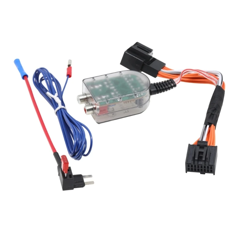 Простая установка автомобильный стерео усилитель звука разъем для подключения