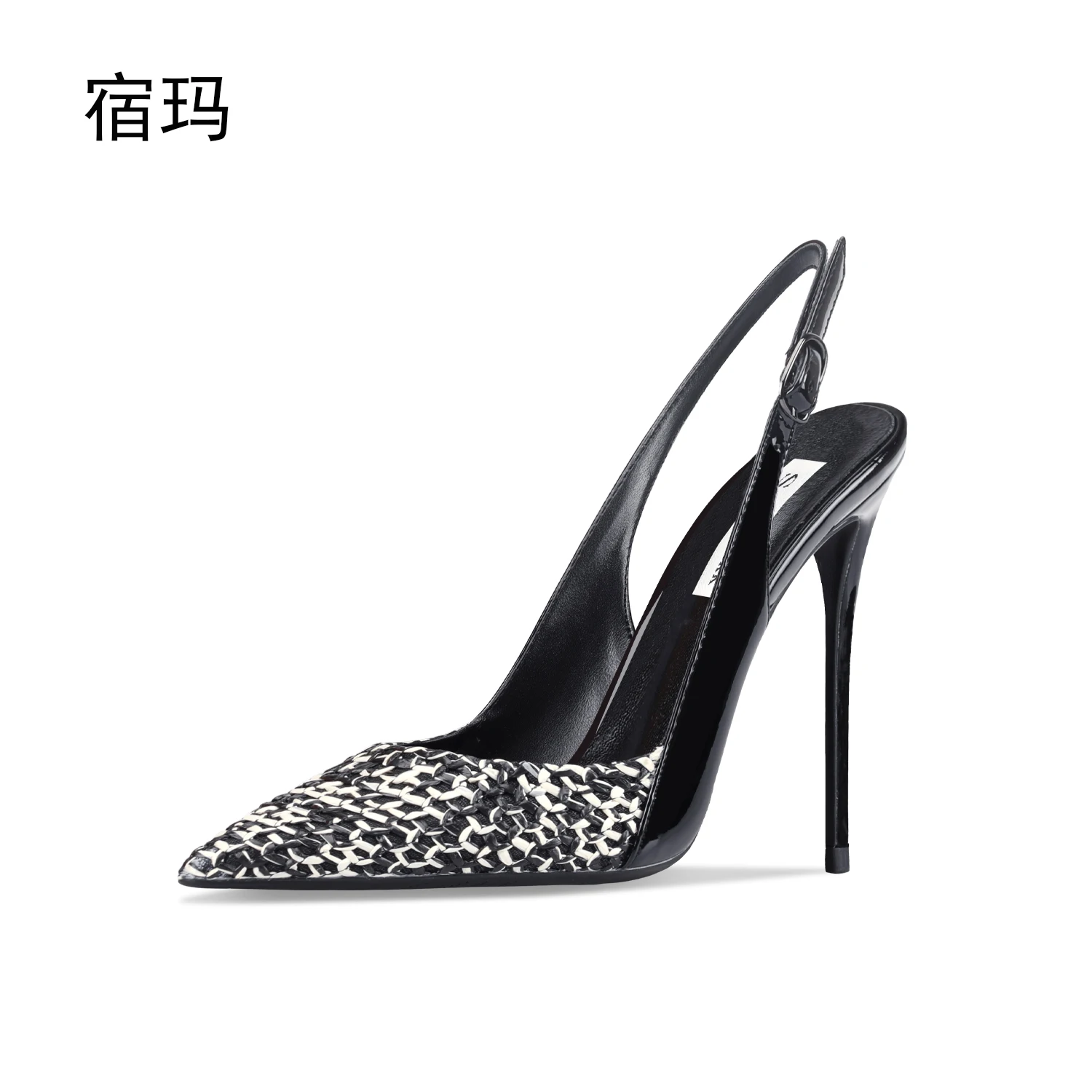 2023 Women Ankle Strap Stiletto Heel Dress Sandals Fashion Elegant Party Shoes Pointed Toe High Heels Summer Classic Sexy Pumps