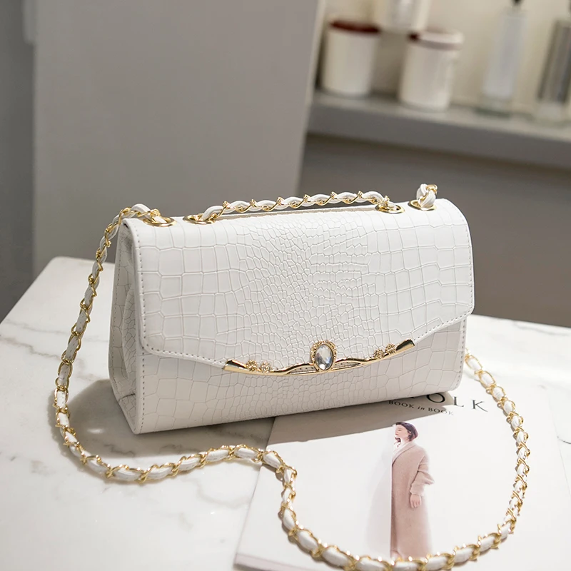 

Luxury Designer Solid Color Women's Small Handbag Fashion Shoulder Messenger Bag Ladies Pu Leather Crossbody Bag Bolsas Q518
