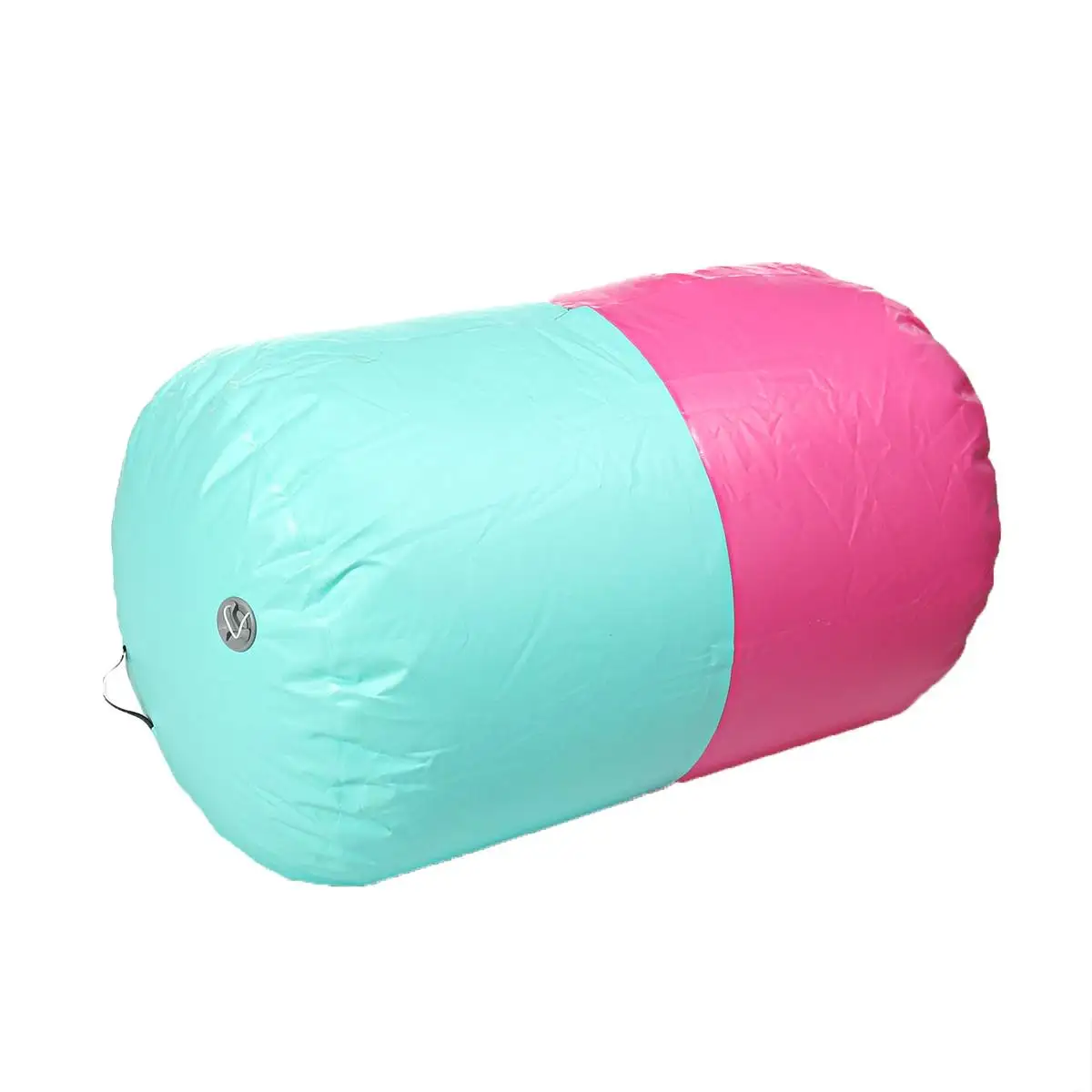 

100x85cm Inflatable Gymnastics Gym Air Mat Floor Gymnastics Exercise Inverted Round Column Tumbling Mat PVC Material