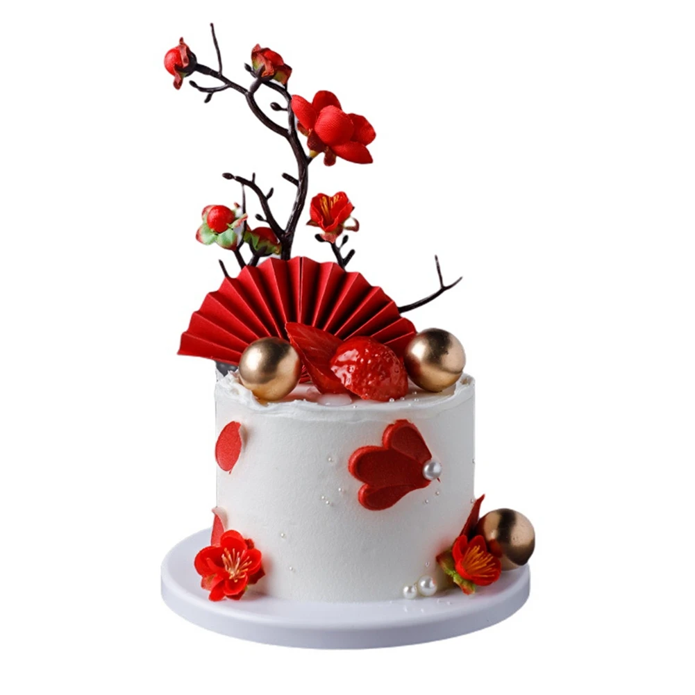 

6Inch Silicone Cake Model Embryo Birthday Cake Window Display Samples Decorating Fake Cakes Simulation Cakes(F)