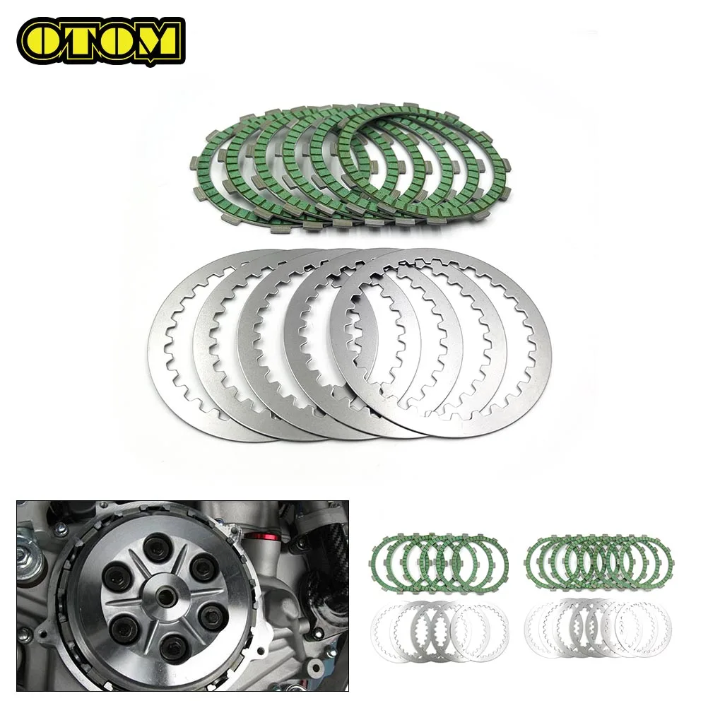 

Motorcycle Clutch Friction Plates Steel Disc Set For AVANTIS Enduro MOTOLAND ZONGSHEN KAYO BSE BRZ MOTAX NC250 NC450 Engine Part