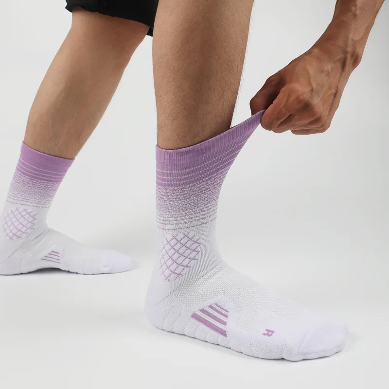 Basketball Ball Men Sock Sports Basketball  Breathable Women Compression Running Riding Cycling Knee highBiking Hockey Soccer