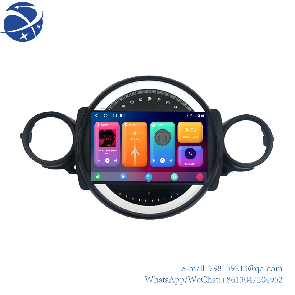 

yunyihongchuanCar Radio 2Din Android Octa Core Car Stereo DVD GPS Navigation Player Multimedia Android Auto Carplay For MINI