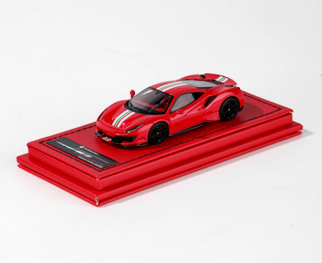 **Предзаказ** Вращающееся колесо RW 1:64 488 Pista Coupe модель автомобиля из смолы