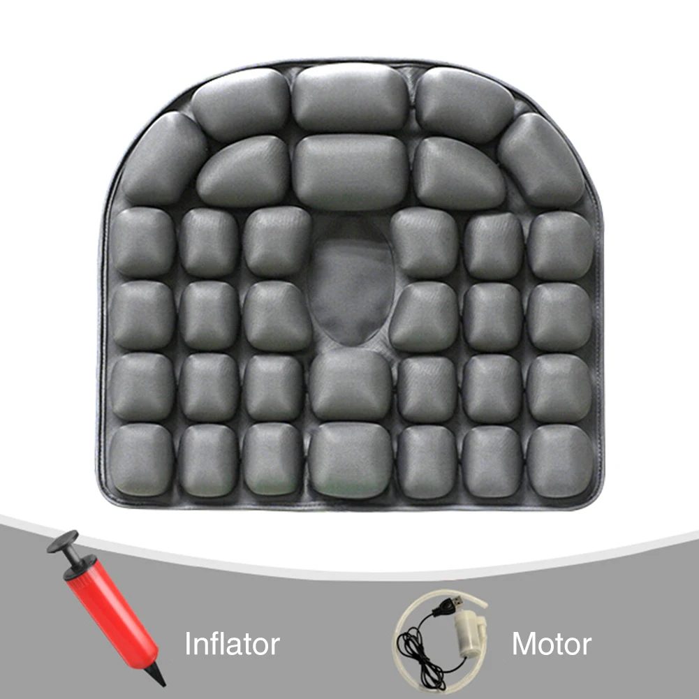 

Home Office Buttock Air Seat Cushion Portable Inflatable Breathable Comfort Chair All Seasons Decompression Car Wheelchair Pad