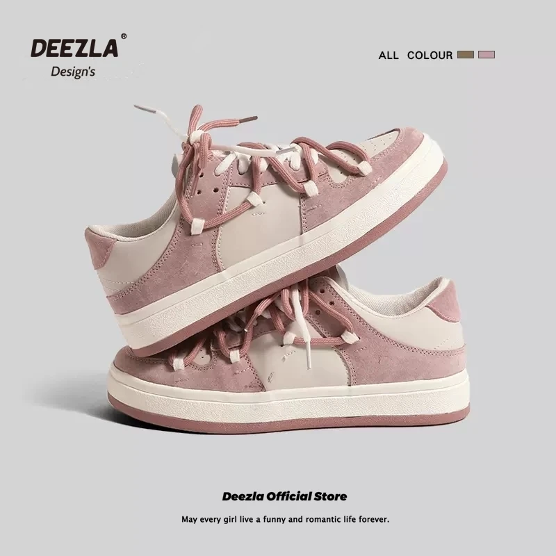 

Женские кроссовки на шнуровке, белые кожаные кроссовки на плоской подошве, повседневная спортивная обувь на вулканизированной подошве для ...