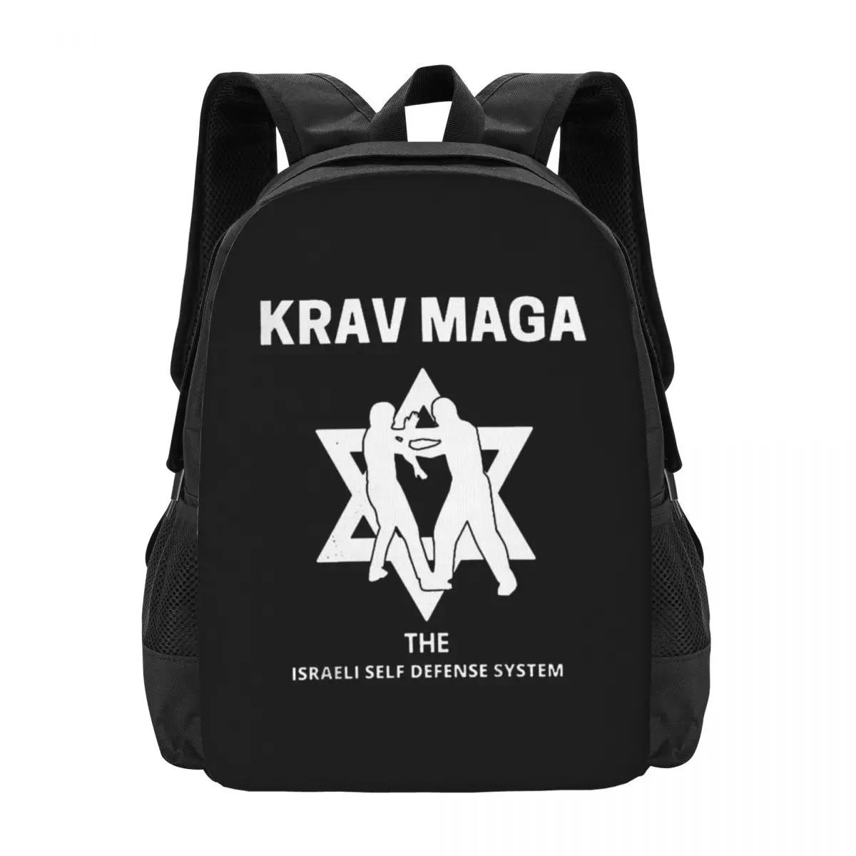 

Krav Maga Simple Stylish Student Schoolbag Waterproof Large Capacity Casual Backpack Travel Laptop Rucksack