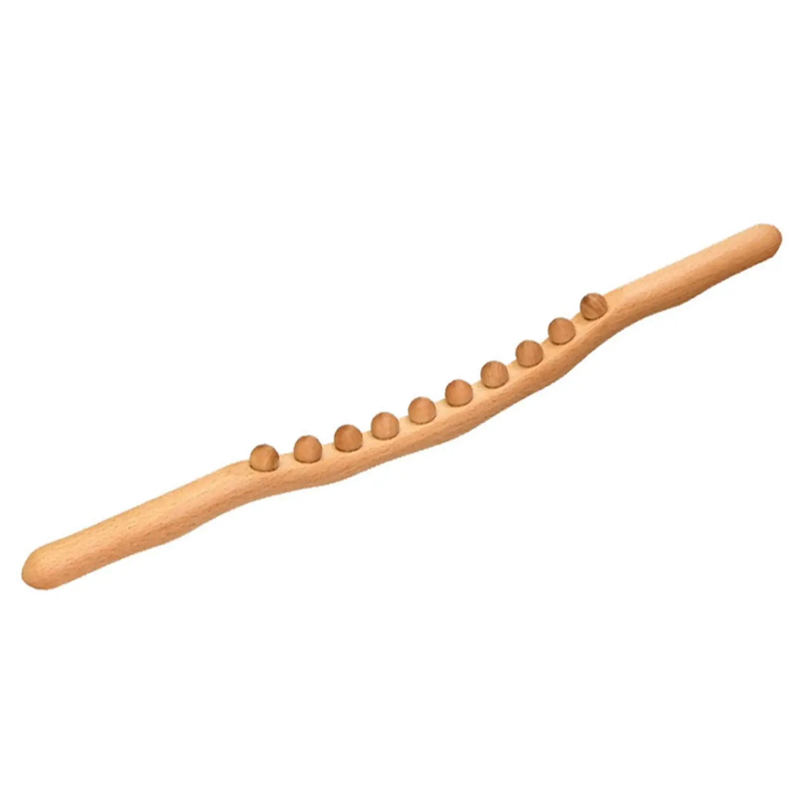 

60cm Wooden Gua Sha Massage Tools Muscle Relaxation Massager for Shoulder Beech