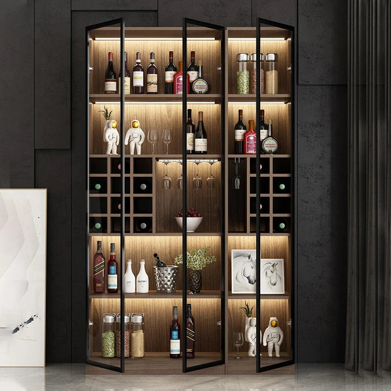 Портативный бар антикварная мебель шкаф роскошные аксессуары витрина украшение