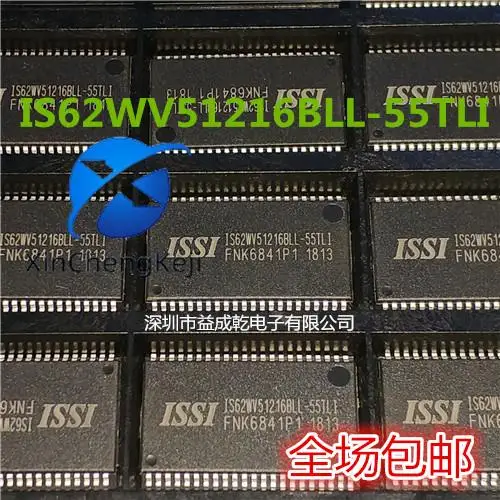 

2pcs original new IS62WV51216BLL-55TLI IS62WV51216BLL Low Power CMOS Static RAM