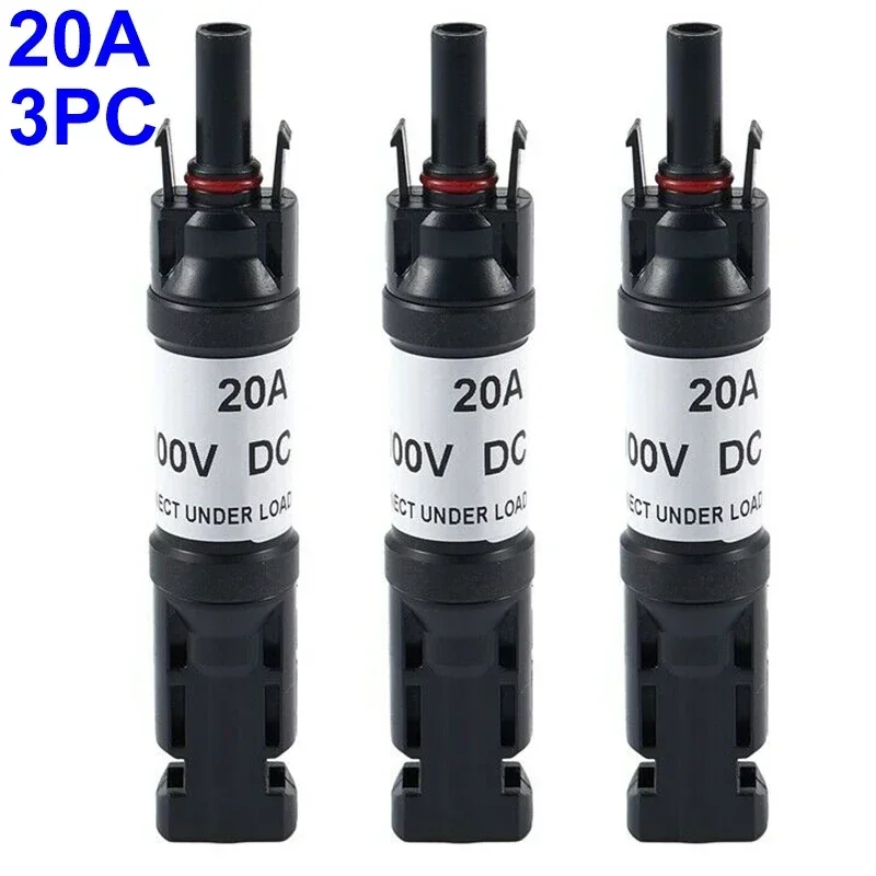 

Солнечные разъемы 10A/15A/20A 1000В 3шт