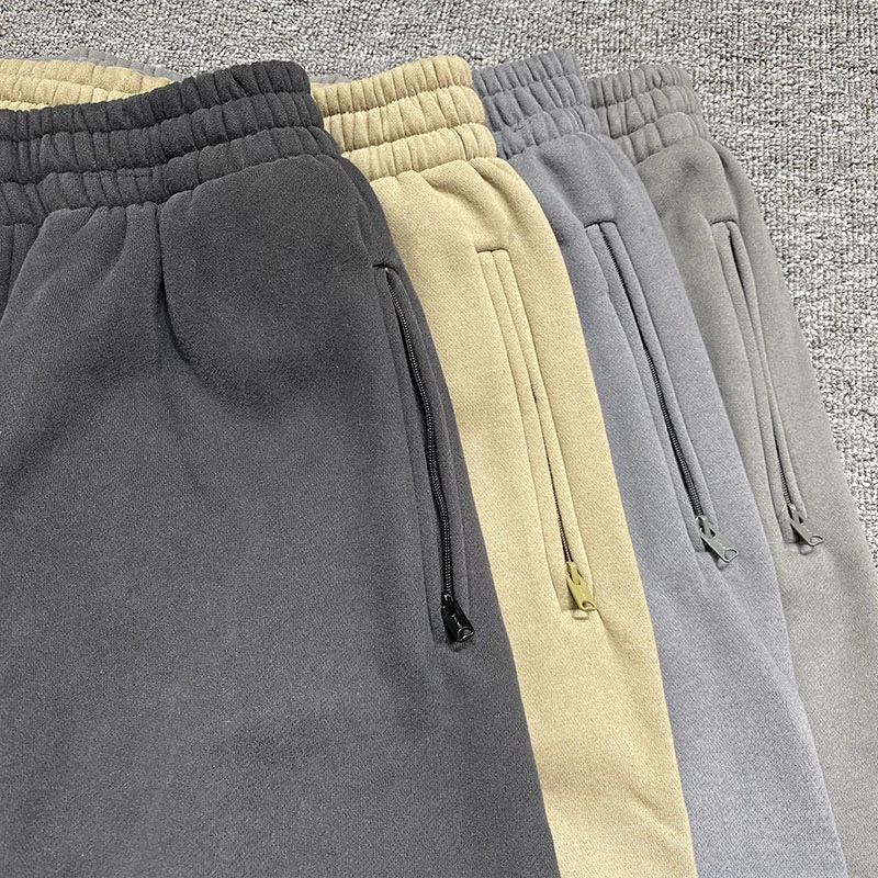 Однотонные спортивные брюки 6 сезонов для мужчин и женщин лучшее качество Kanye West