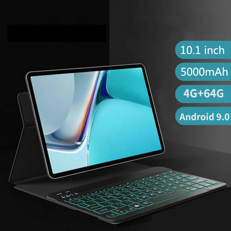 New 10.1 Inch Tablet Pc Dual SIM 4G Phone Tablet WIFI Andriod 9.0 Octe Core Tablet with 4G and 64GB Memory Phone Tablet