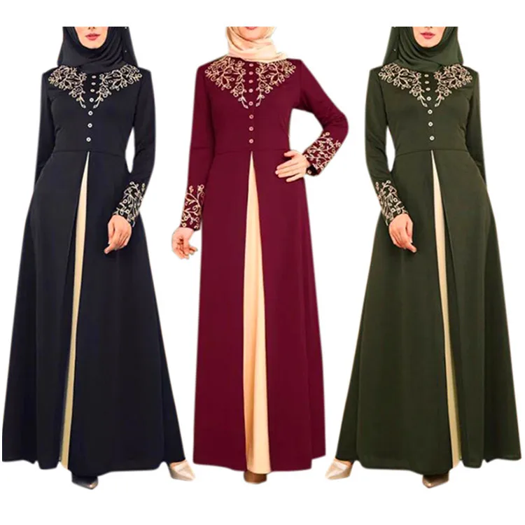 

Abayas for women muslim dress women gamis muslim wanita robe dubai moslim jurken robe musulmane femme djelaba femme hijab