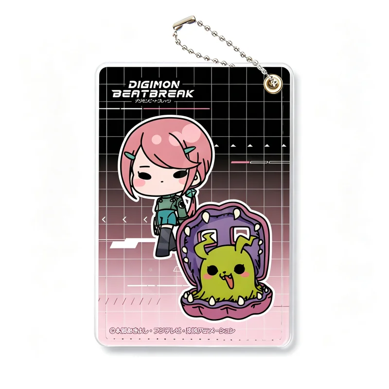 Фото Акриловая мини-фигурка-подставка DIGIMON BEATBREAK 6 см, декоративная подставка, реквизит для косплея, подарок для друзей, на фестивали, в стиле мультфильмов №3
