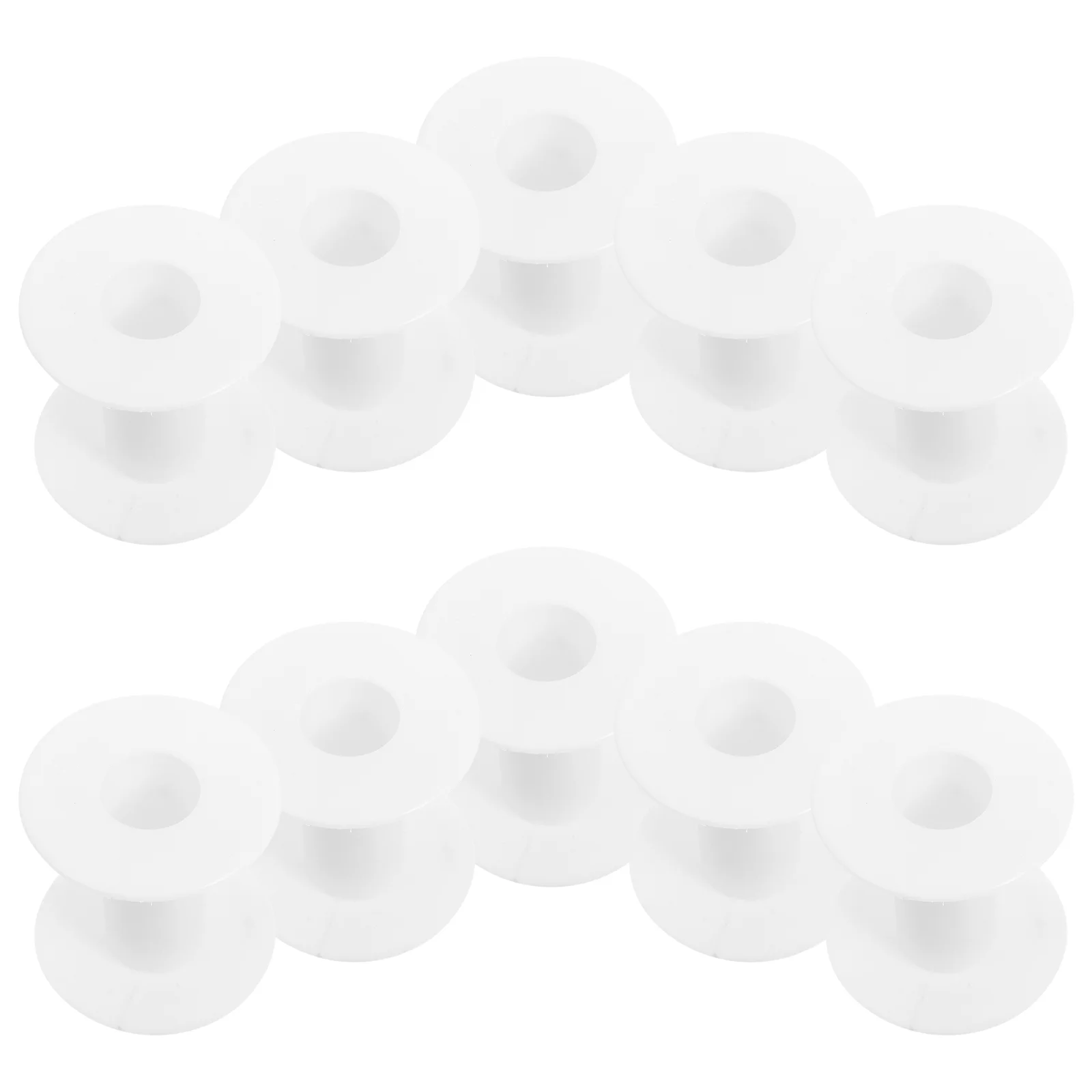 10 шт. намоточная катушка для швейной машины проволочные бобины пустые катушки