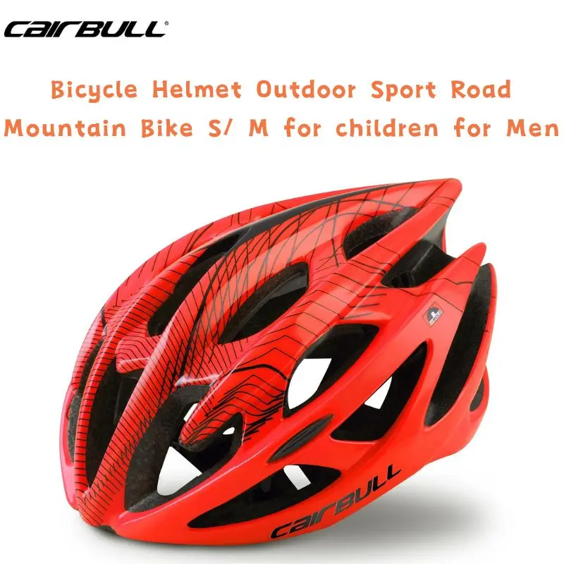 

CAIRBULL Bicycle Helmet Outdoor Sport Road Mountain Bike S/ M for Children for Men Cycling Equipment 6 Colors Bike Parts