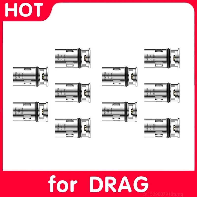 

10 шт PNP катушка VM6 0.15Ohm PnP катушка для DRAG X/DRAG Max /ARGUS Pro /ARGUS X /ARGUS GT испаритель Замена