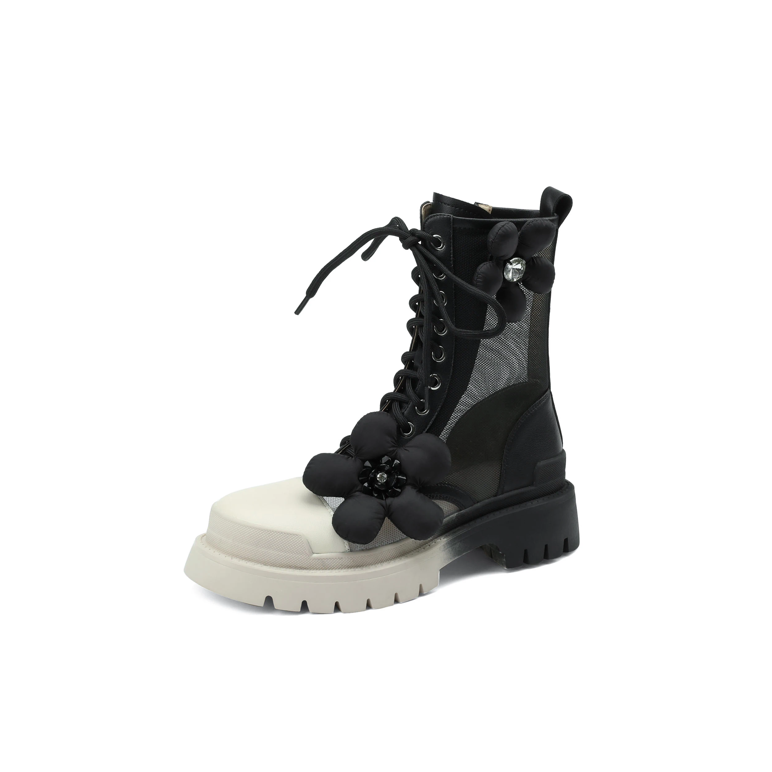 

Women's single shoes in spring and summer Leather women's Lolita Shoes 2022 new women's shoes Platform Flat boots