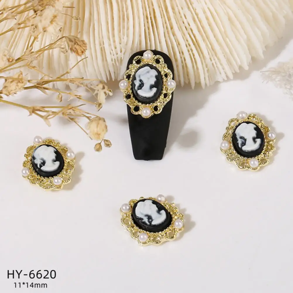 

20Pcs Nail Rhinestone Delicate Alloy Craft 3D Effect Nail Supplies Nail Decoration Nail Ornaments
