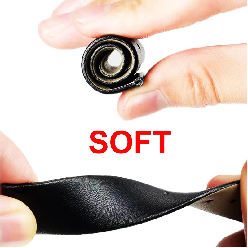 Soft Watch Belt Band Accessories for Ladies Men wristband 8mm 10mm 12mm 14mm 16mm 18mm 20mm 22mm Genuine Leather Strap with Tool