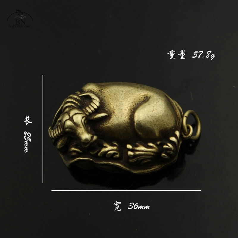 

Статуэтка водяной коровы из меди