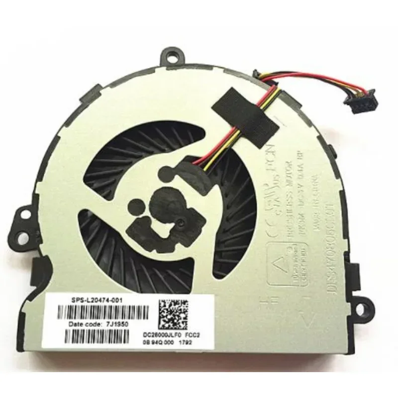 Фото Вентилятор охлаждения процессора для 15-DA 15-DB 15-DR 15Q-DX 15T-DS 250 255 256 G7 TPN-C129 TPN-C130 DFS470805CLOT L20474-001, аксессуары №2