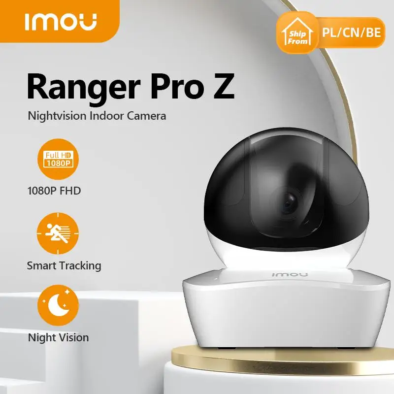 

IMOU Ranger Pro Z 4-мегапиксельная Wi-Fi камера PTZ IP-камера двухстороннее аудио IR10m Wi-Fi Сетевая камера с оптическим зумом камера домашний монитор