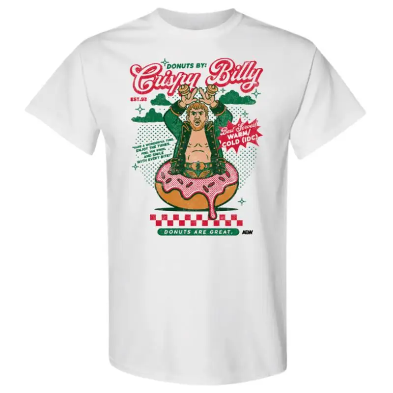 Фото Официальная футболка Will Ospreay Crispy Billy AEW №1