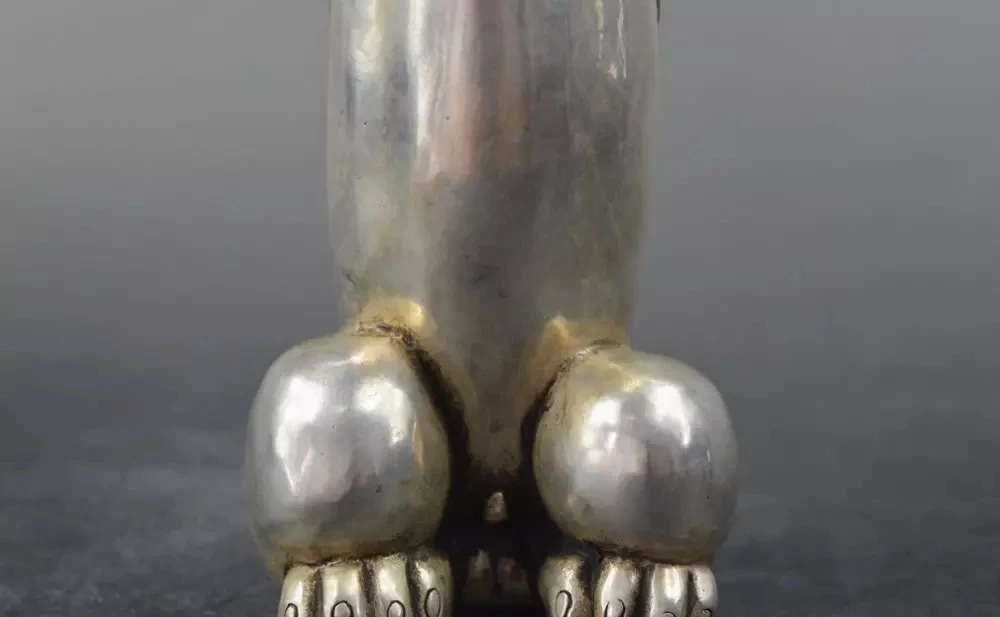 Доставка бесплатно plata del Selbstbet o Китай guardián tallado Foo perros estatuas de Sog los Belgganos genitales estatua