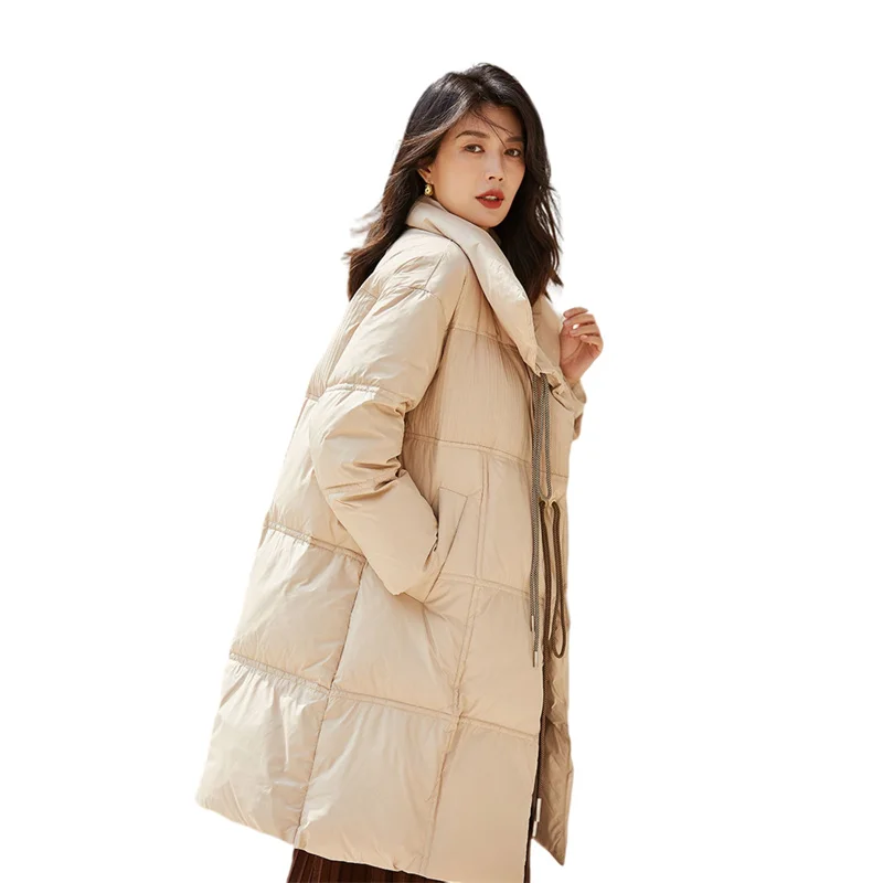 

High quality 85%duck down jacket for women's NEW Japanese big-name Parkas winter coat thick down jacket office lady female K1002