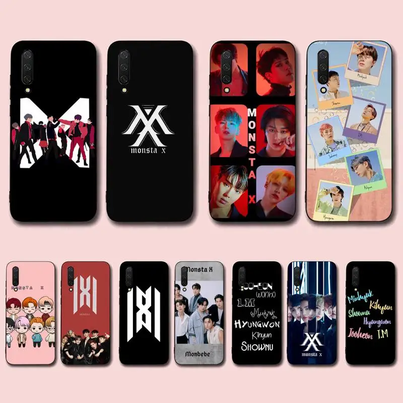 

Kpop Monsta X Phone Case for Xiaomi mi 5 6 8 9 10 lite pro SE Mix 2s 3 F1 Max2 3