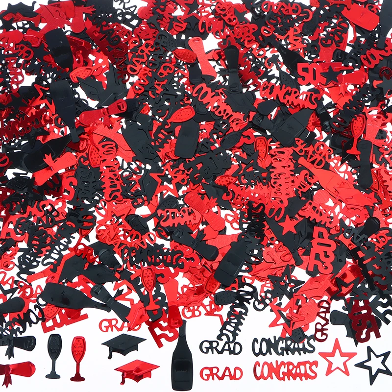 

Class of 2022 Confetti Graduation Party Centerpieces Decorations