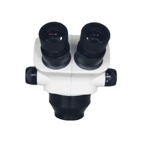 plastic binocular stereo microscope head 7x 50x adjustable zoom microscopio for industrial mobile pcb phone lab repair