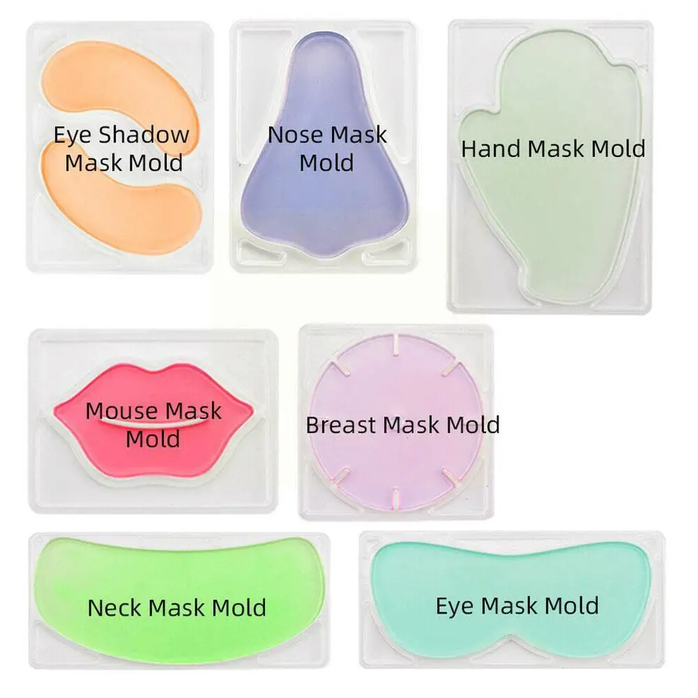 

Прозрачная маска для рук, Рабочая маска для шеи и губ, многоразовая маска, сделай сам, инструмент, форма для изготовления патчей, машинка для ...