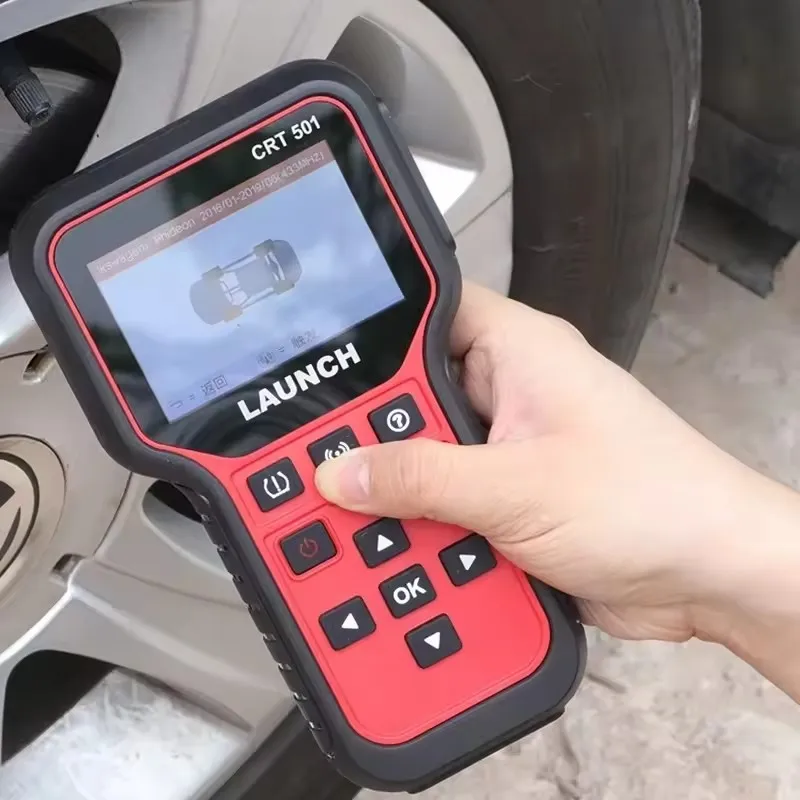 Фото Диагностический инструмент LAUNCH CRT501 TPMS (аналог CRT5011) 315 МГц и 433 МГц, активатор датчиков давления в шинах, программатор TPMS, OBD2 сканер для перепрограммирования №4