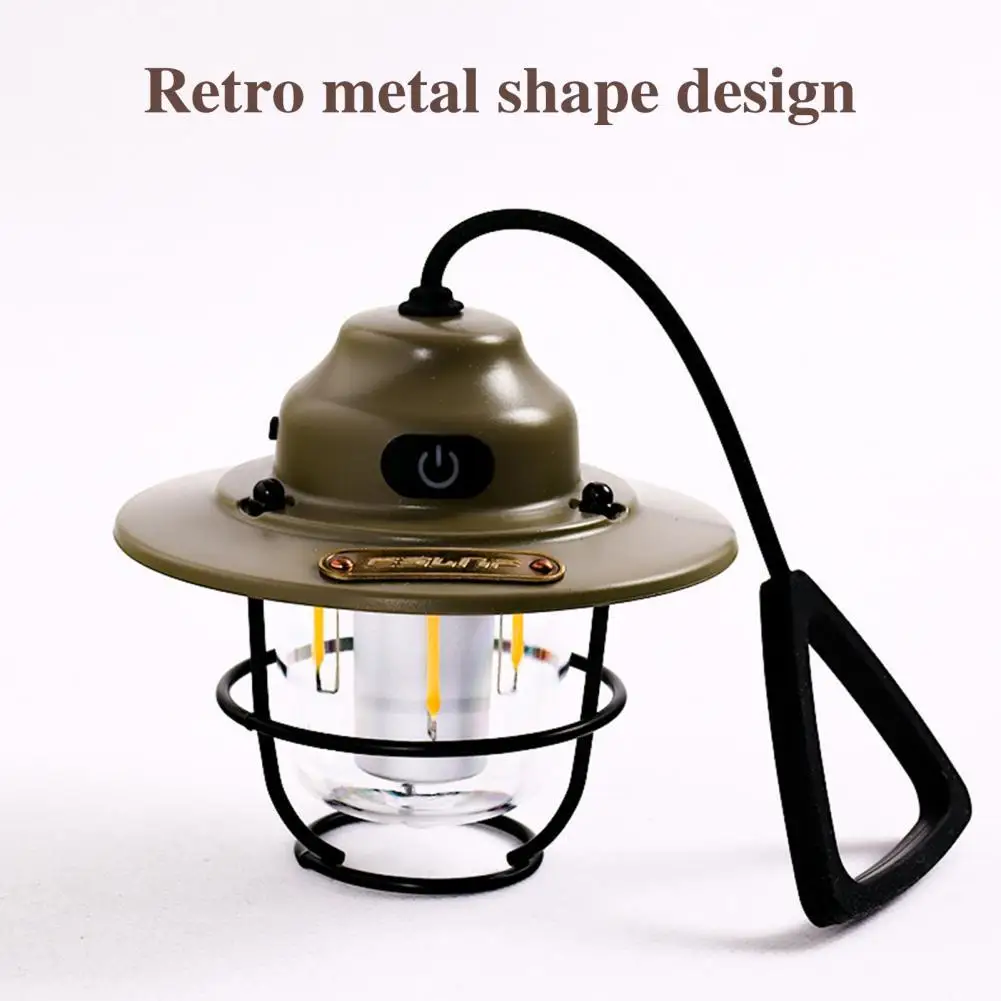 

IPX4 Waterproof LED Bulb Retro Tent Light Outdoor Camping Lamp for Yard