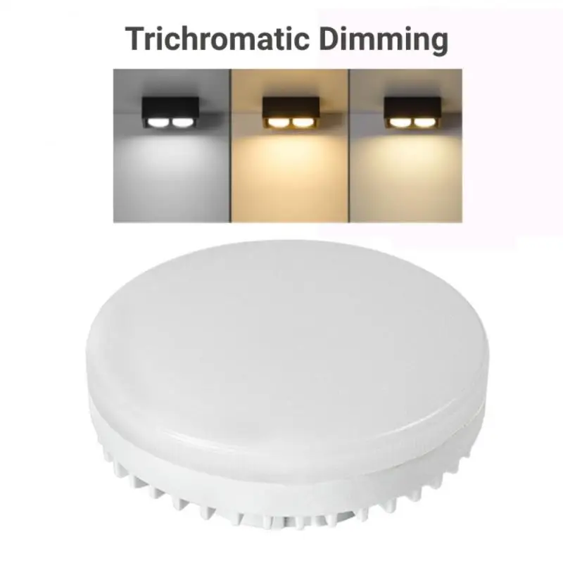 

Светодиодная лампа SMD2835 GX53, 5 Вт, светодиодная лампа переменного тока 175-265 в, декоративные светильники для шкафа, светодиодные лампы теплого ...